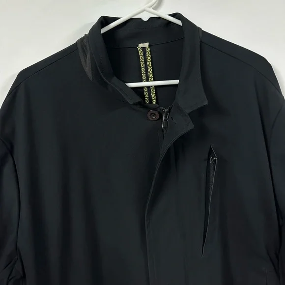 Lululemon Non Stop Blazer Men's XL Black Zip Jacket Coat Sport
